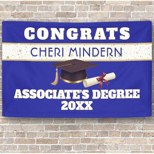 Wow! Associate's degree Graduation Banner