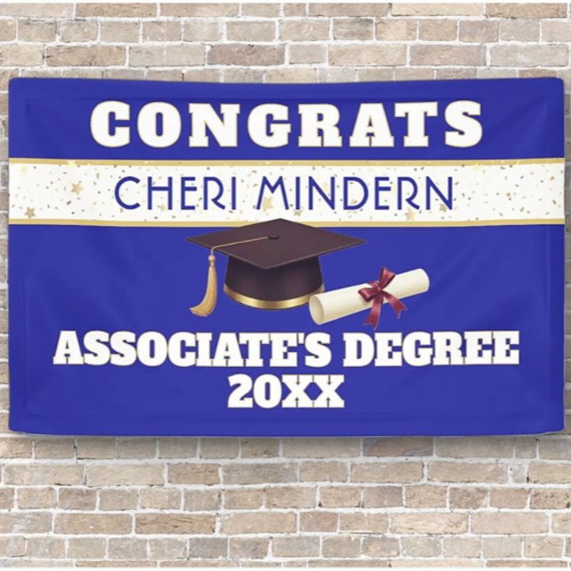 Wow! Associate's degree Graduation  Banner (Creator Uploaded)