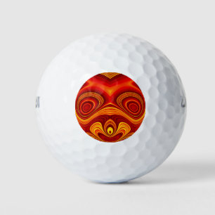 WOW! Bright golf balls design - UNIQUE