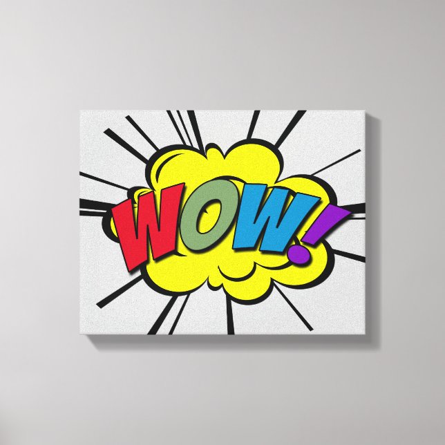 WOW! CANVAS PRINT (Front)