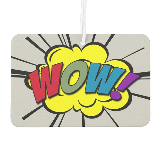 WOW! CAR AIR FRESHENER (Back)