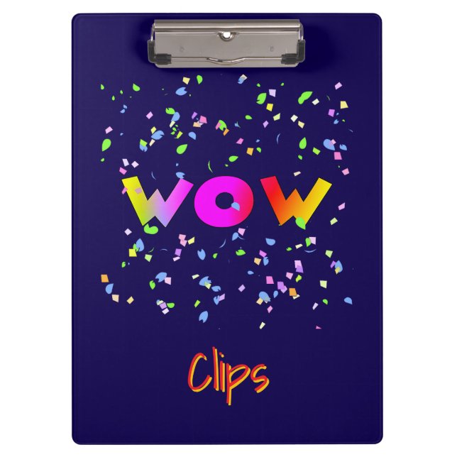 WOW Clips  Clipboard (Front)