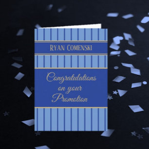 Wow! Custom Congrats on job promotion card