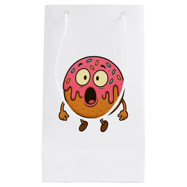 Wow Doughnut Small Gift Bag (Front)