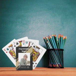 Wow Factor! Retiree Custom Photo  Playing Cards