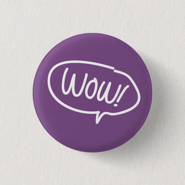 Wow Flair Pin (Front)