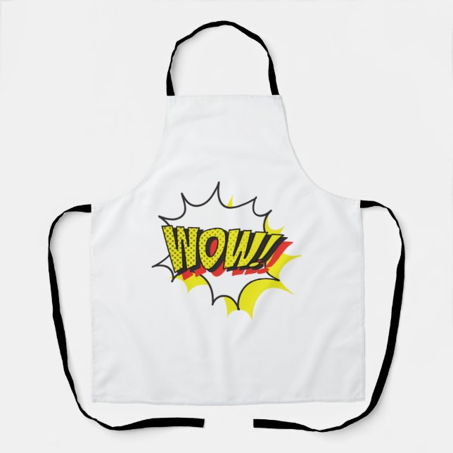 Wow free day Classic Apron (Front)