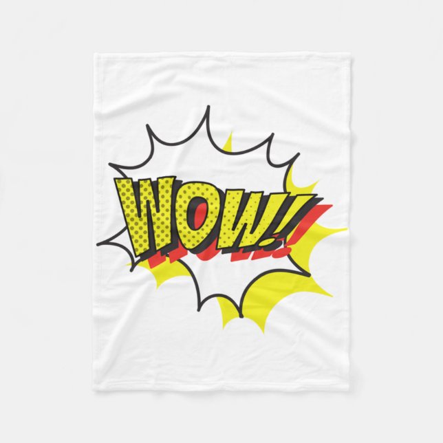 Wow free day Classic Fleece Blanket (Front)