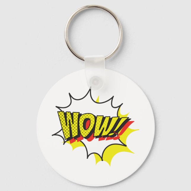Wow free day Classic Key Ring (Front)