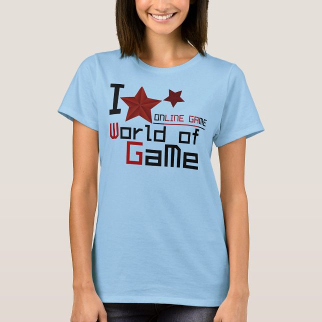 WOW girl - gamer! T-Shirt (Front)