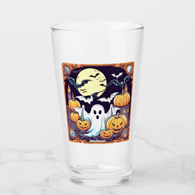 Wow Halloween Thrill Glass (Front)