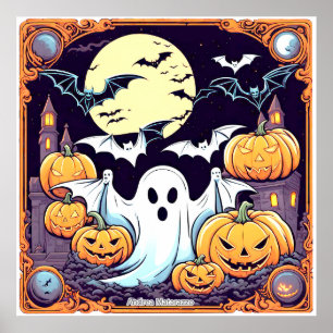 Wow Halloween Thrill Poster