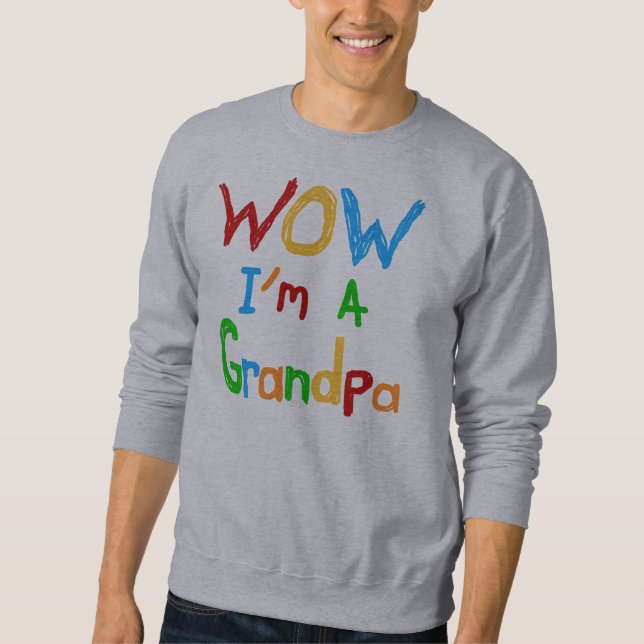 WOW I'm a Grandpa T-shirts and Gifts (Front)