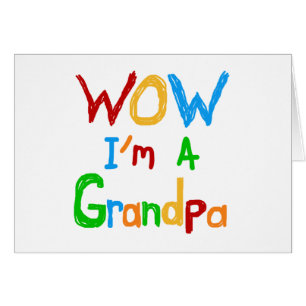 WOW I'm a Grandpa T-shirts and Gifts