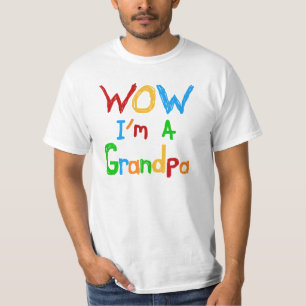 WOW I'm a Grandpa T-shirts and Gifts