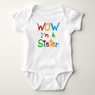 WOW I'm a Sister T-shirts and GIfts