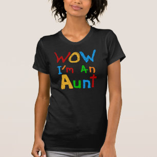 WOW I'm an Aunt T shirts and Gifts