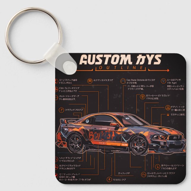 WOW KEY RING (Front)
