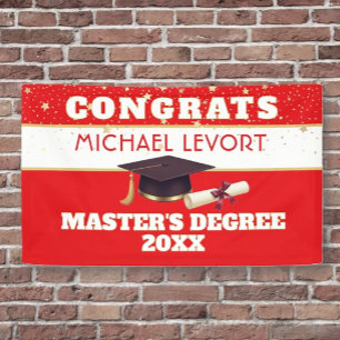 Wow! Masters Graduation Banner