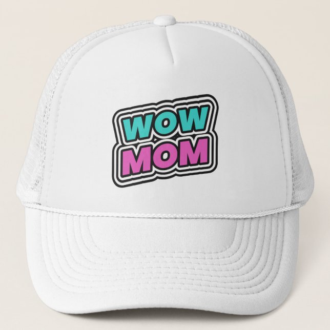 WOW MOM BASEBALL CAP (Front)