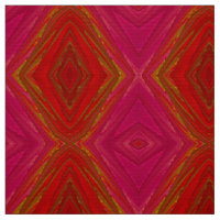 WOW! Pink Red Yellow Geometric Design ~ Pretty ~