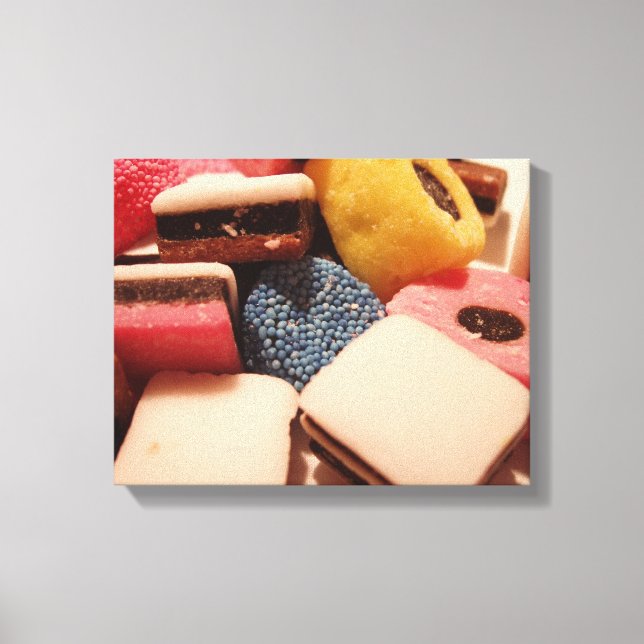 WOW. Remember These Candies? Canvas Print (Front)