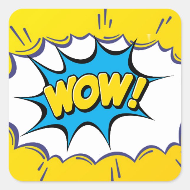 Wow School Sticker (Front)