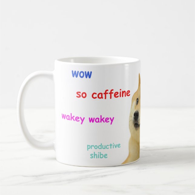 wow such shibe doge mug (Left)