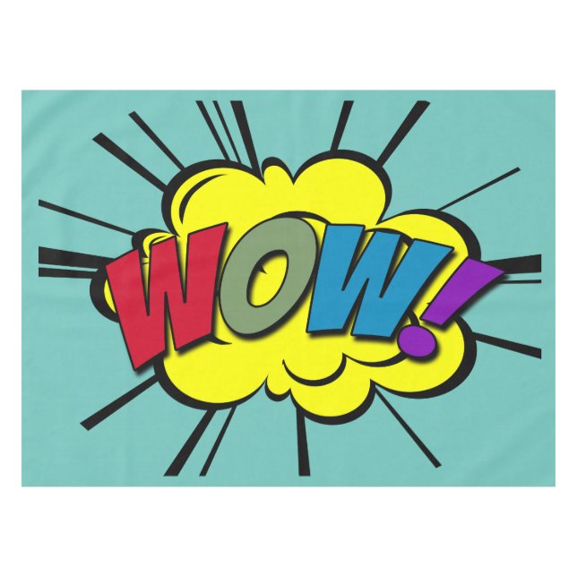 WOW! TABLECLOTH (Front (Horizontal))