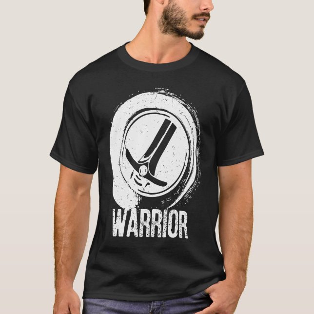 Wow Warrior Gamer T-Shirt (Front)