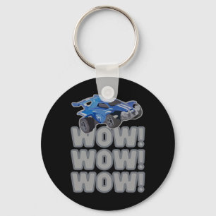 Wow! Wow! Wow! Rocket Soccer Game  Key Ring
