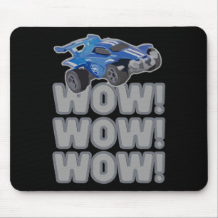 Wow! Wow! Wow! Rocket Soccer Game  Mouse Pad