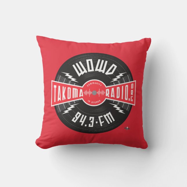 WOWD Bangham Logo Cushion (Front)
