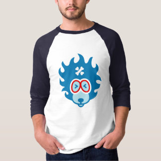 Wowo Dog in Sleeve Raglan T-Shirt