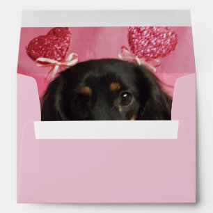 WowWeeniesGalore BeMySweetHeart Matching Envelopes