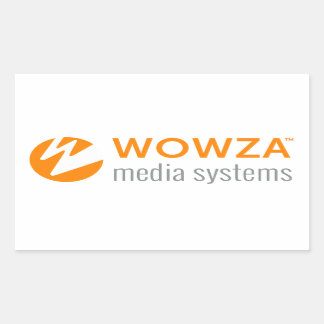 Wowza Rectangular Sticker