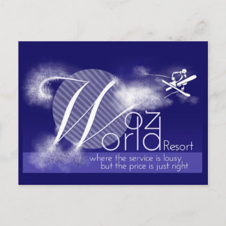 Woz World Postcards