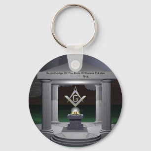 WP_3,  Grand Lodge Of The State Of Kansas F & A... Key Ring