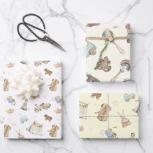 WP Boho | Names on (2) Vintage Toys