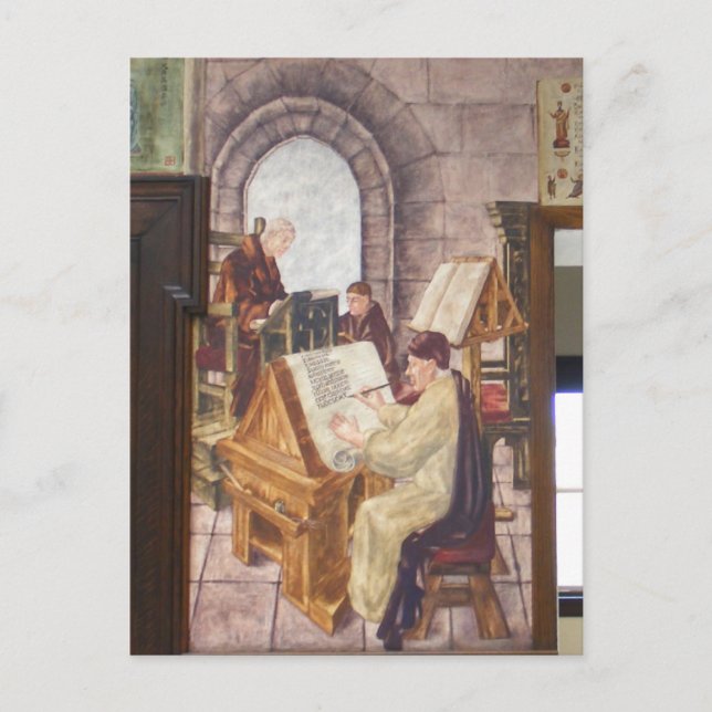 WPA Murals 4 ~ postcard (Front)