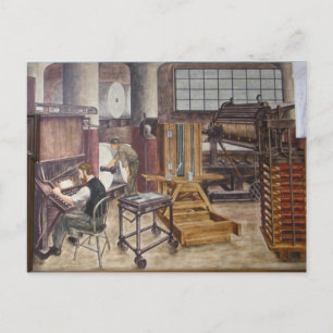 WPA Murals 7 ~ postcard