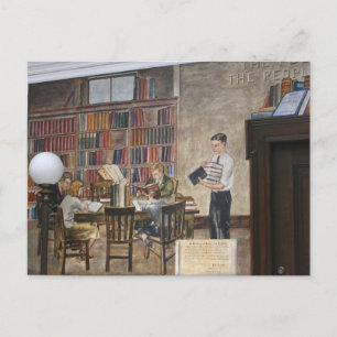 WPA Murals 8 ~ postcard