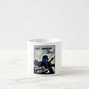 WPA WW2 Battlefield Beachhead Assault by Warriors Espresso Cup