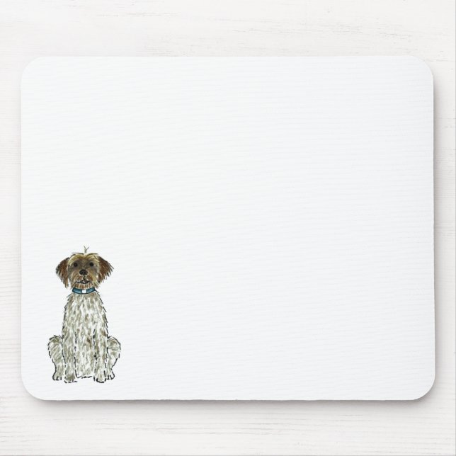 WPG Wirehaired Pointing Griffon Dog Mouse Pad (Front)