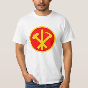 WPK Workers Party of Korea DPRK North Korea Emblem T-Shirt