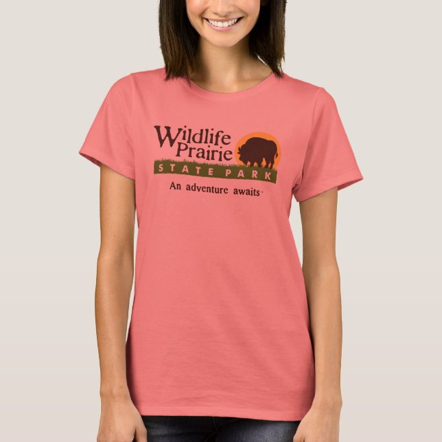 WPSP Ladies Melange Ringer T-shirt (Front)