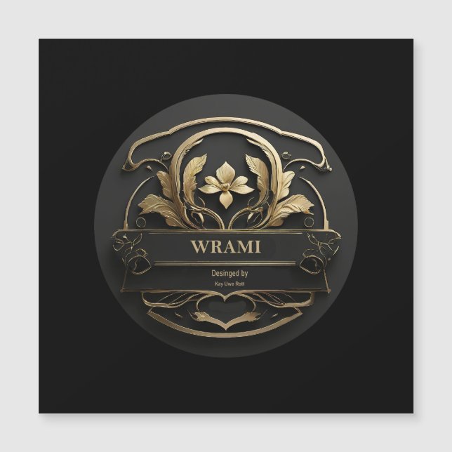 Wrami logo, Designed by Kay Uwe Rott (Front)