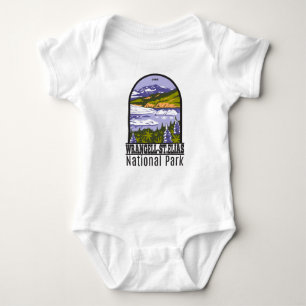 Wrangell St Elias National Park Nizina Lake Alaska Baby Bodysuit