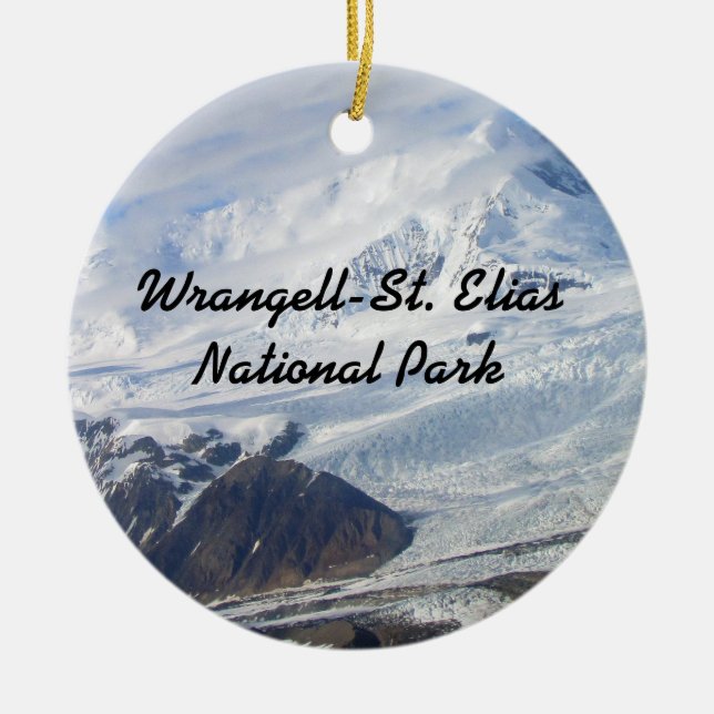 Wrangell-St. Elias National Park ornament (Front)