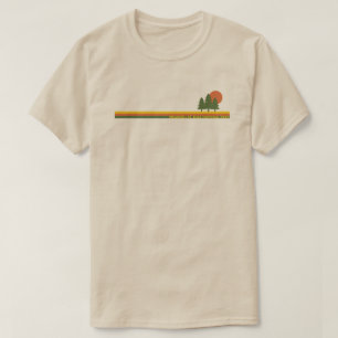 Wrangell-St. Elias National Park Pine Trees Sun T-Shirt